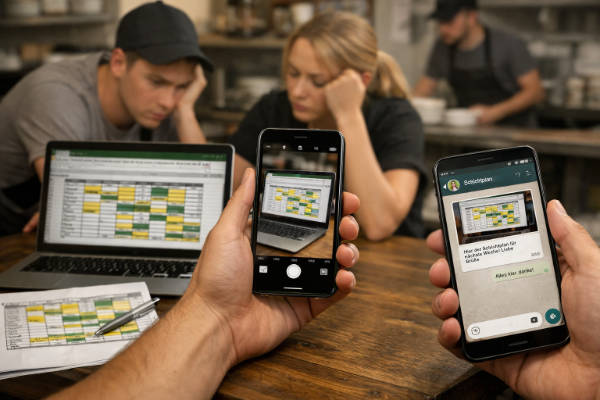 Schichtplan Screenshot